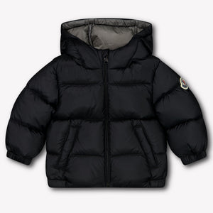 Moncler New Macaire Baby Jungen Winterjacke in Schwarz