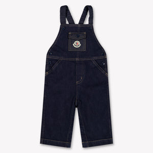 Moncler Bébé Garçons Pantalon Bleu Foncé