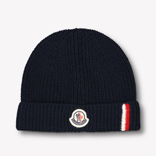 Moncler Bambino Ragazzi Cappello in Navy