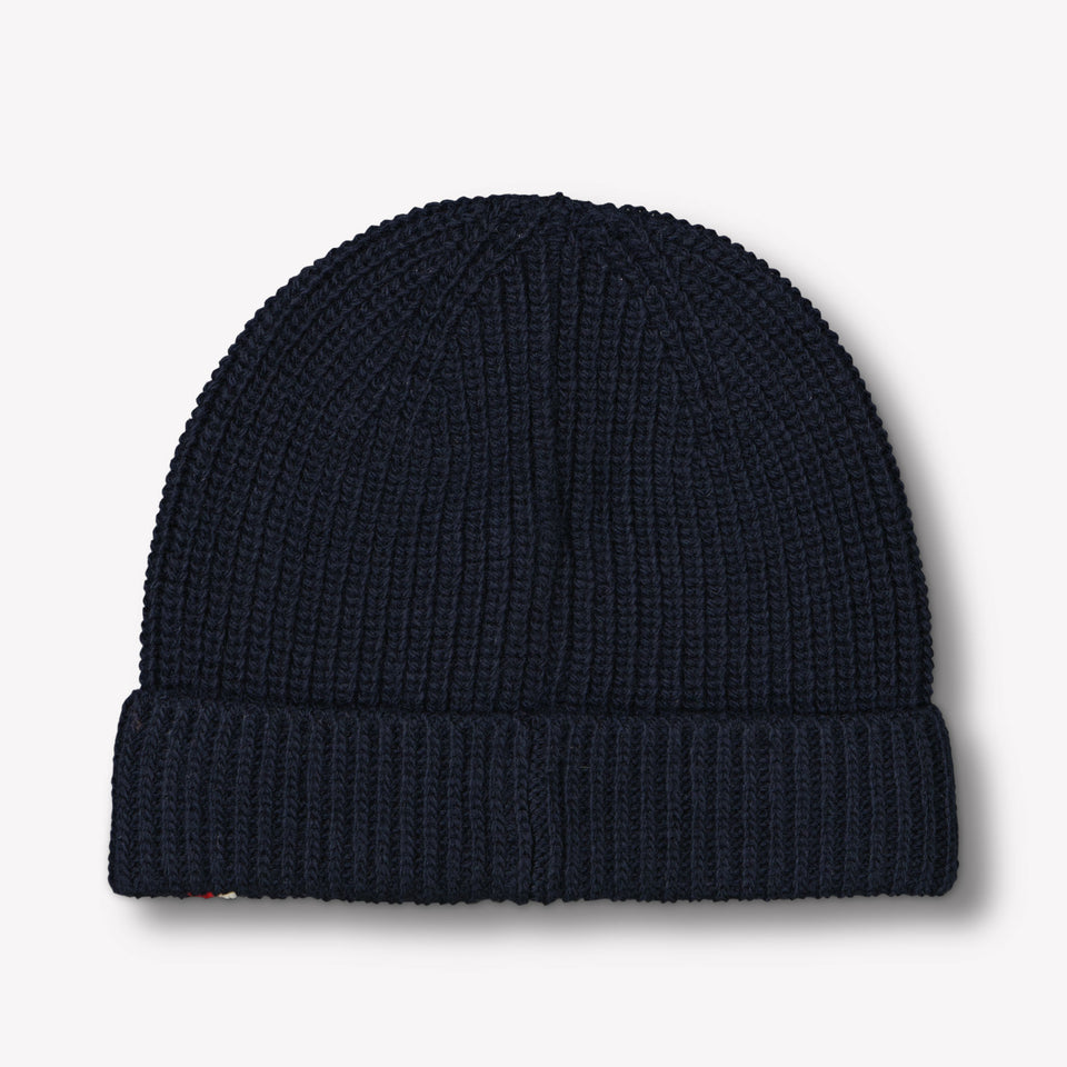 Moncler Bambino Ragazzi Cappello in Navy