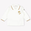 Moncler Baby Jungen Polo Grauweiß