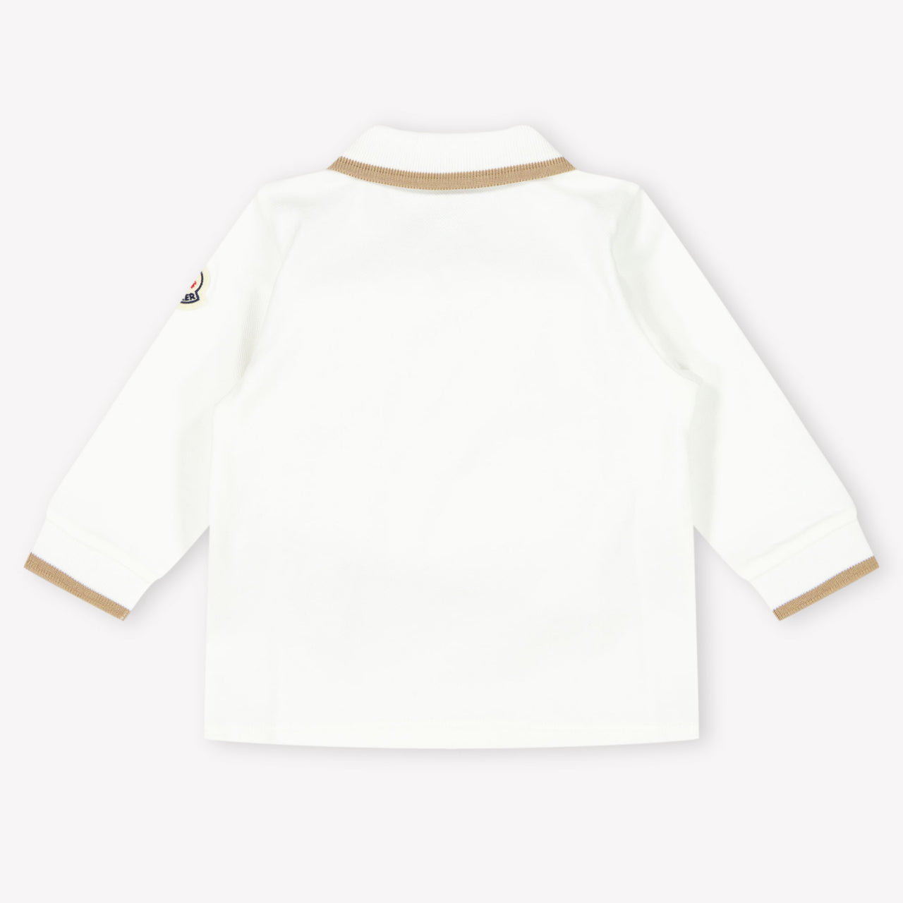 Moncler Baby Jungen Polo Grauweiß