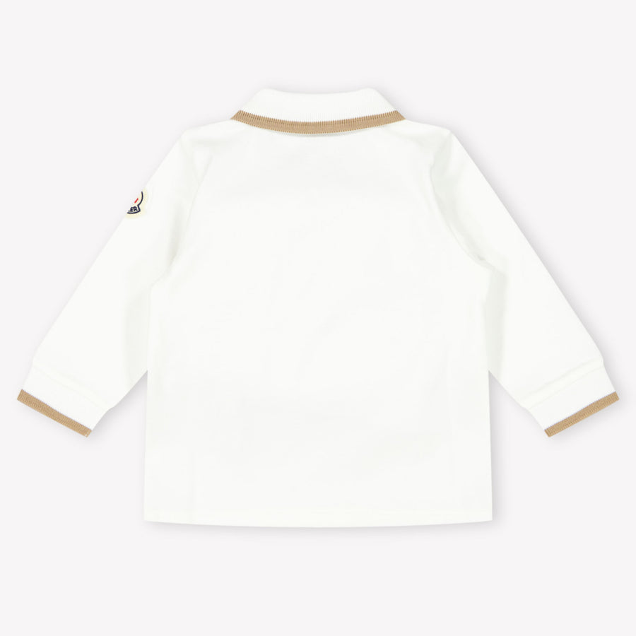 Moncler Baby Jungen Polo Grauweiß