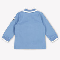 Moncler Baby Jongens Polo In Licht Blauw