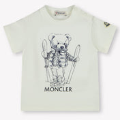 Moncler Bambino Ragazzi Maglietta dentro Off White