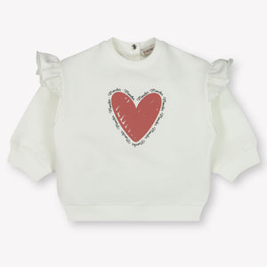 Moncler Bébé Filles Pull dans le blanc off