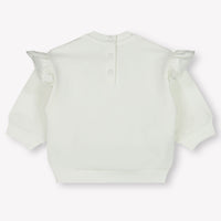 Moncler Bébé Filles Pull dans le blanc off