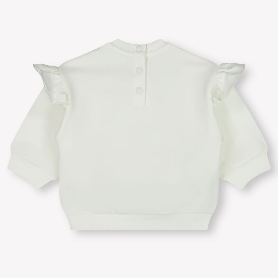 Moncler Bébé Filles Pull dans le blanc off