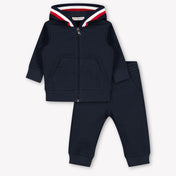 Moncler Bambino Ragazzi Abito da jogging Navy