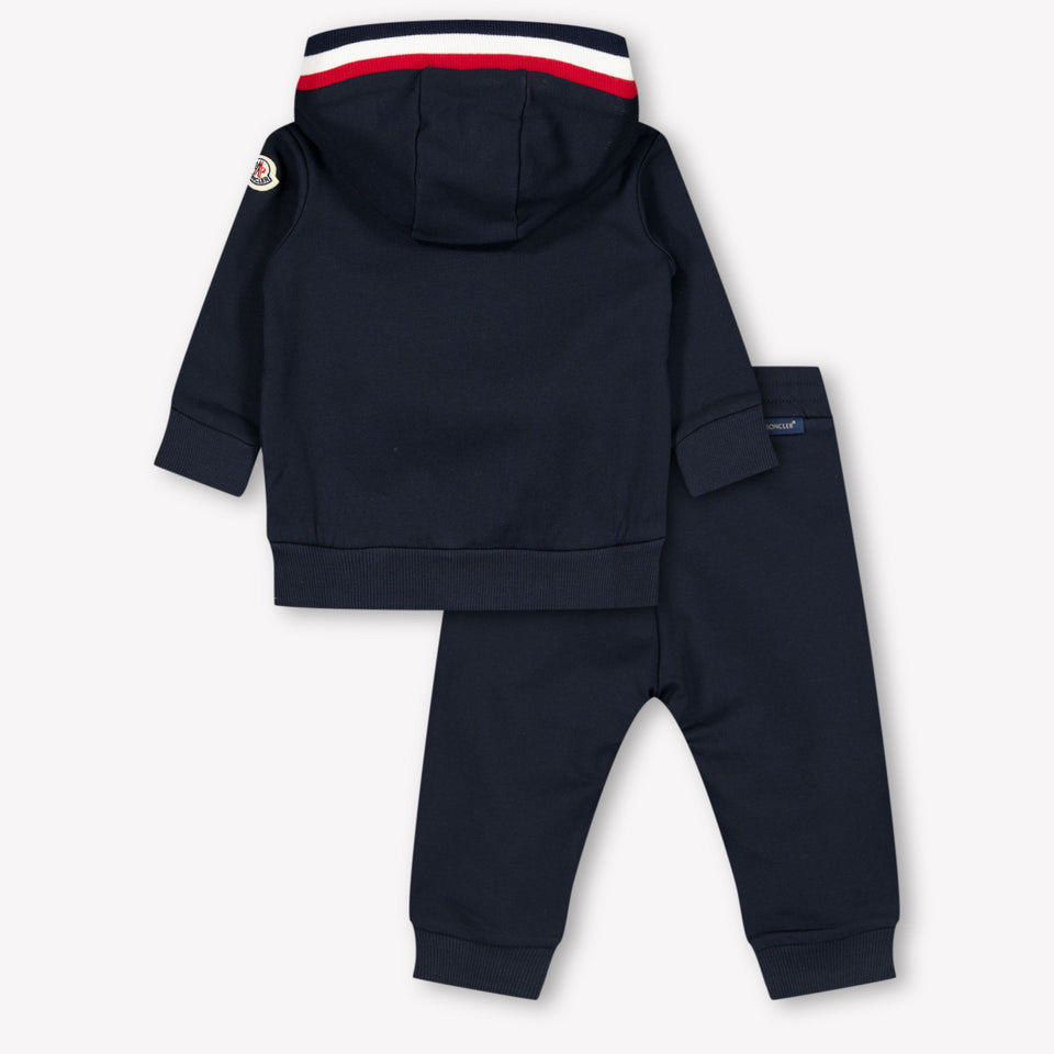 Moncler Bambino Ragazzi Abito da jogging Navy