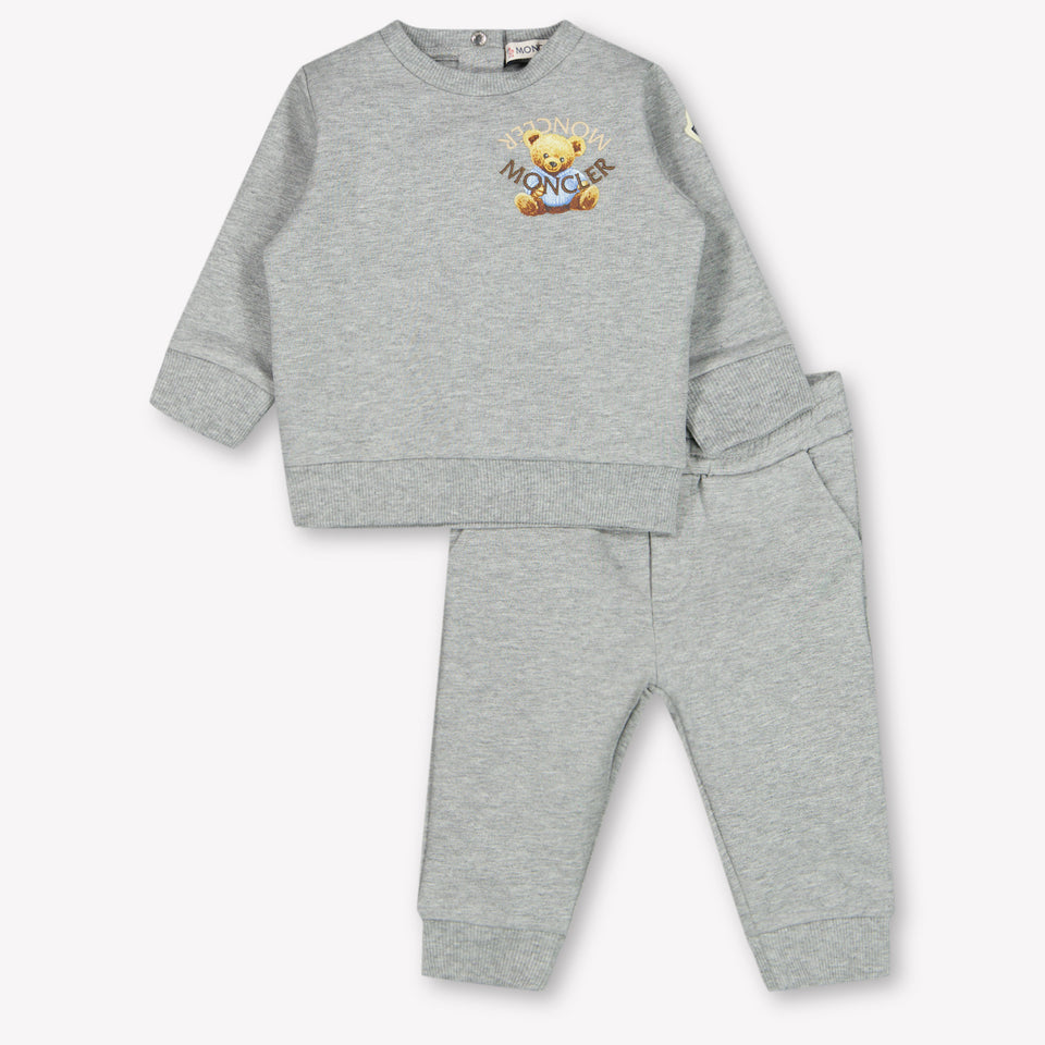 Moncler Baby Boys Tracksuit  Gray