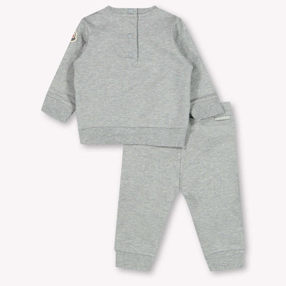 Moncler Baby Boys Tracksuit  Gray