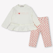 Moncler Bambino Ragazze Immettere Off White