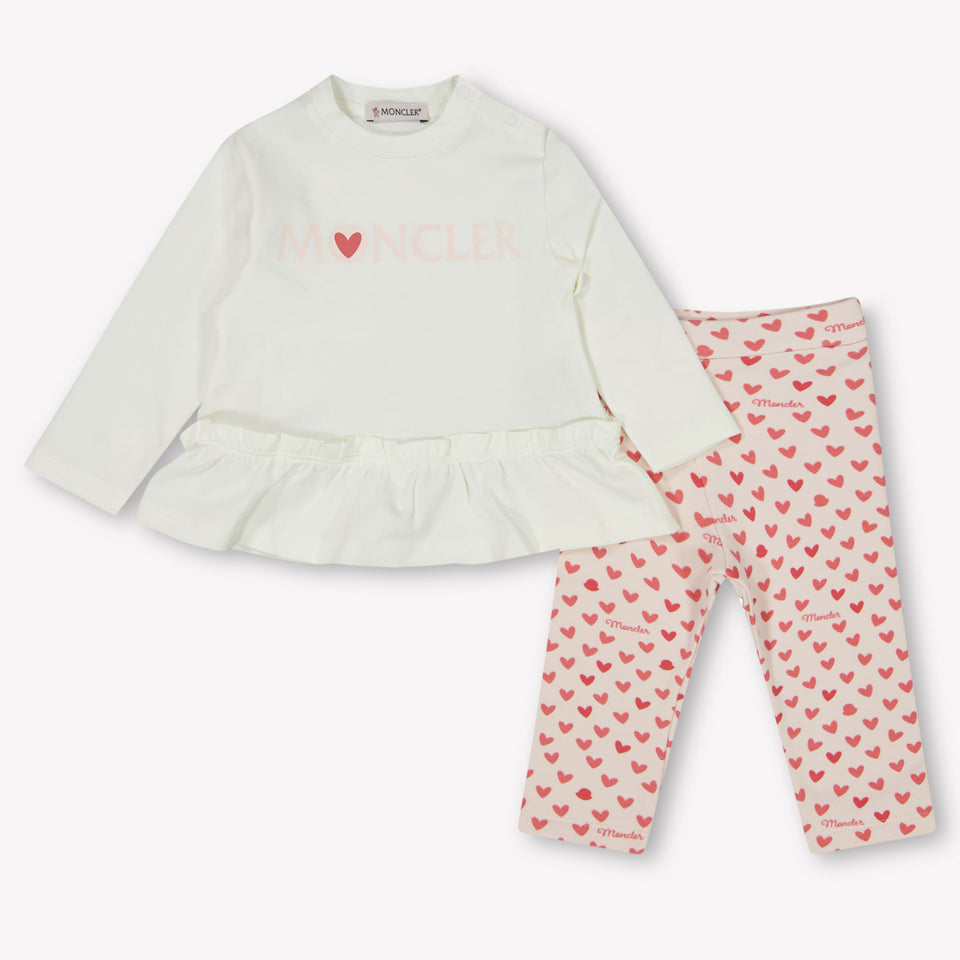 Moncler Bambino Ragazze Immettere Off White