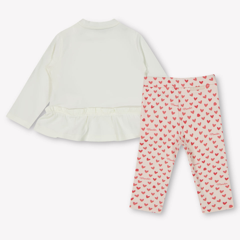 Moncler Bambino Ragazze Immettere Off White