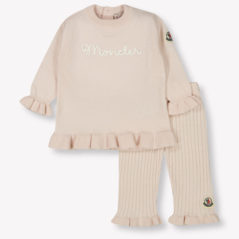 Moncler Bambino Ragazze Immettere Rosa Chiaro