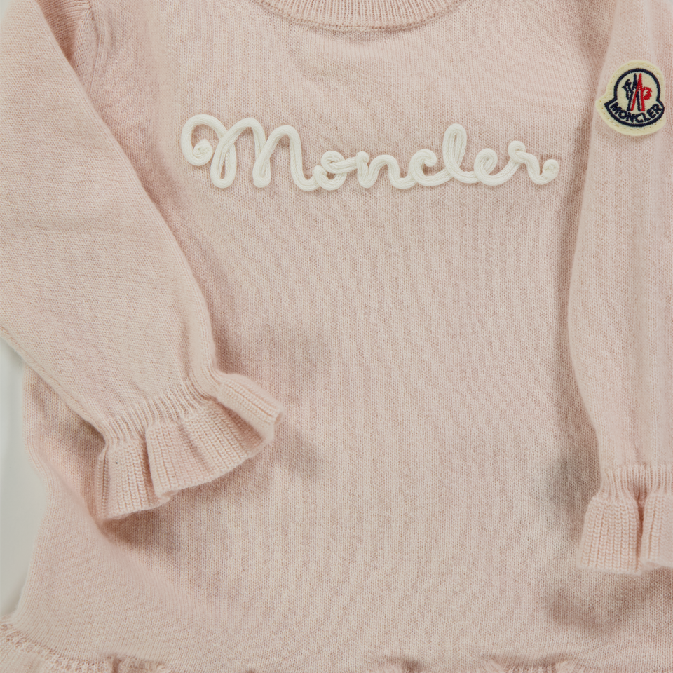 Moncler Bambino Ragazze Immettere Rosa Chiaro