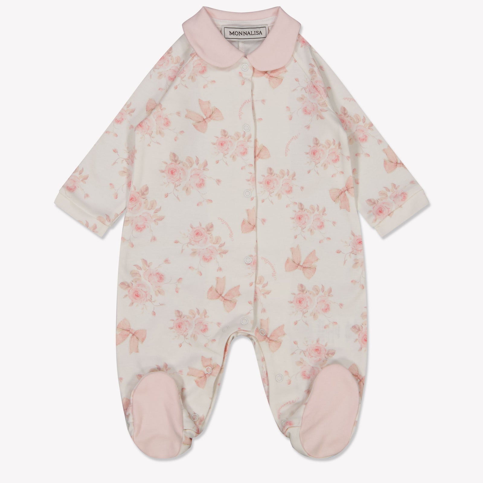 Monnalisa Baby Girls Playsuit  Light Pink