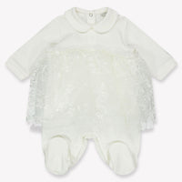 MonnaLisa Baby Meisjes Boxpakje in Off White