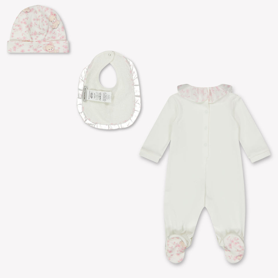 Monnalisa Baby Girls Playsuit  Light Pink