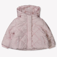 MonnaLisa Bébé Filles Veste d'hiver Rose Léger