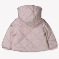 MonnaLisa Bébé Filles Veste d'hiver Rose Léger