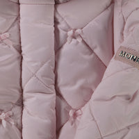 MonnaLisa Bébé Filles Veste d'hiver Rose Léger