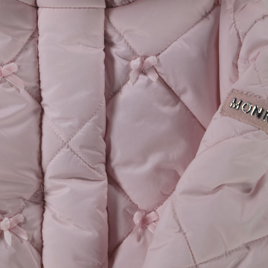 MonnaLisa Bébé Filles Veste d'hiver Rose Léger