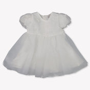 Monnalisa Baby Girls Dress  Offwhite