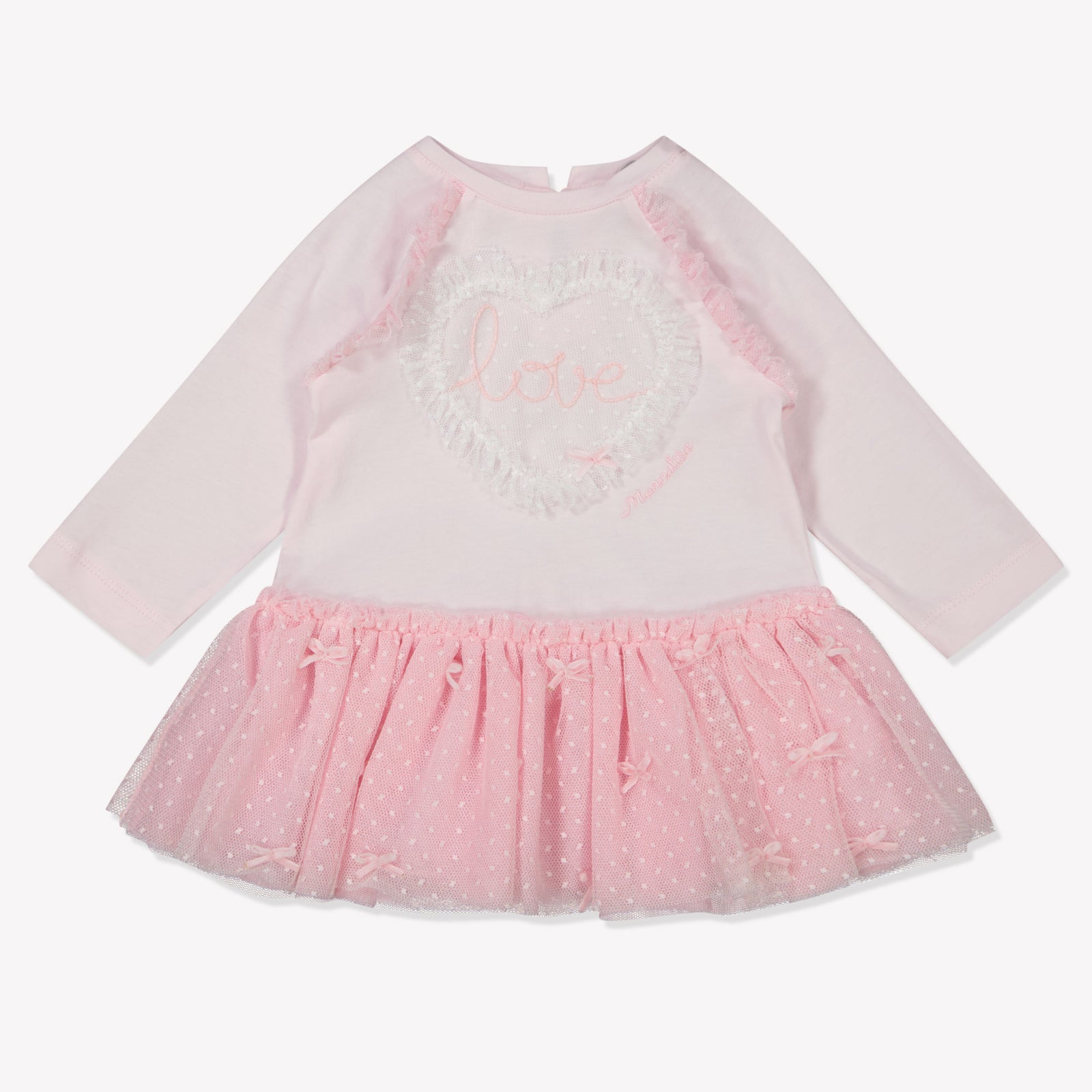 MonnaLisa Bébé Filles Robe Rose Léger