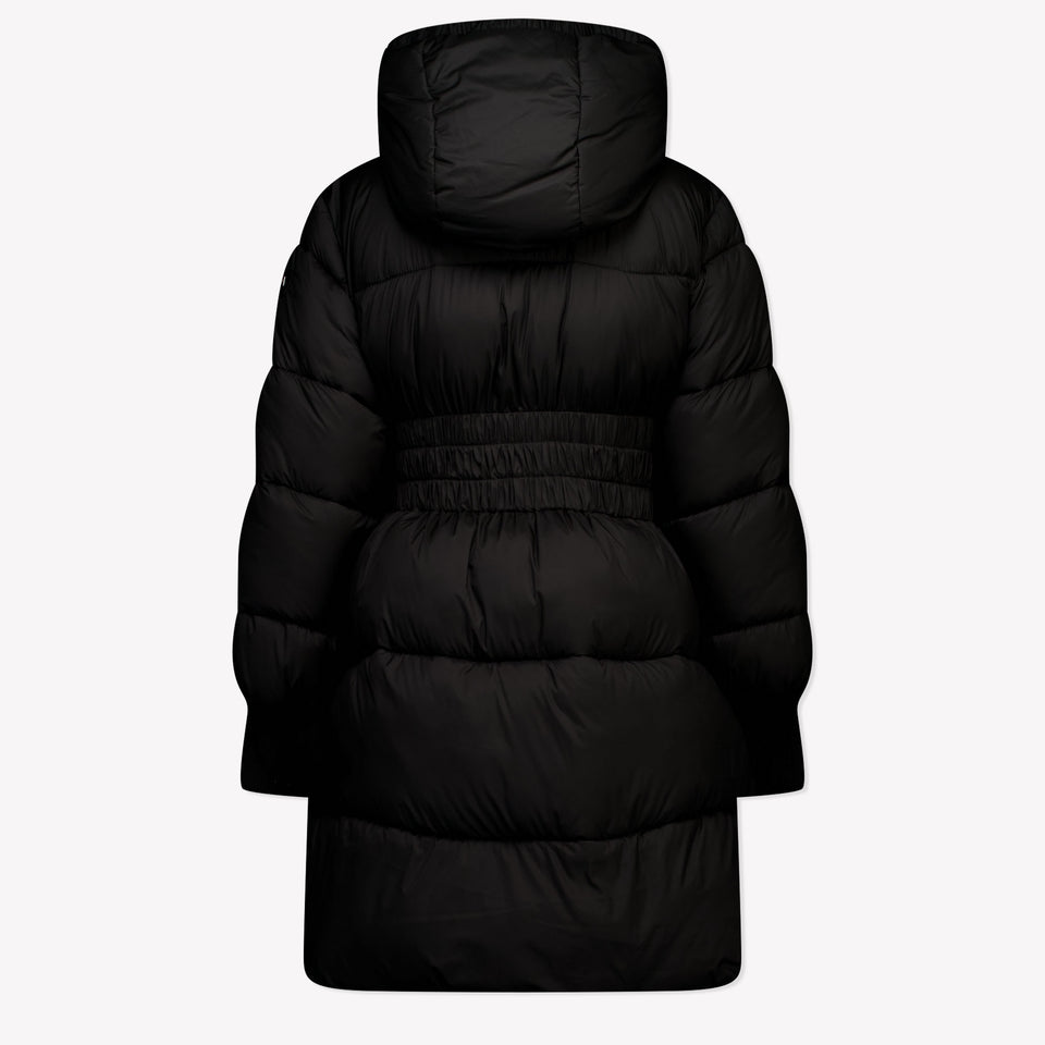 Monnalisa Kids Girls Winter Coat  Black