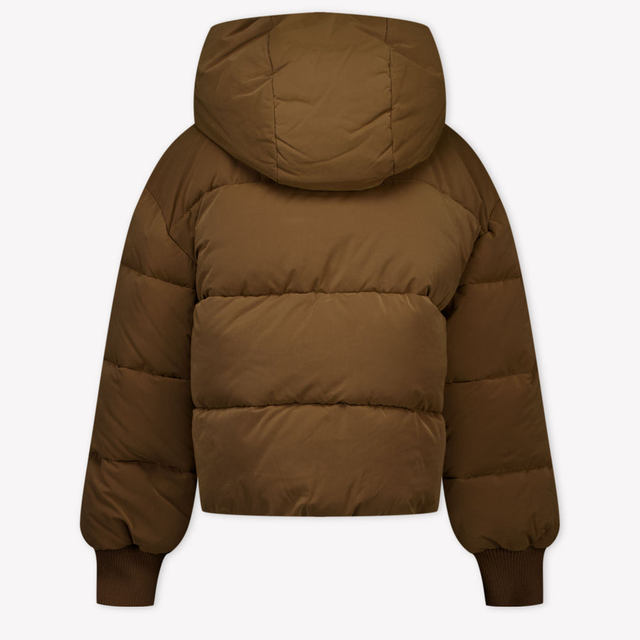 MonnaLisa Kinder Meisjes Winterjas in Bruin