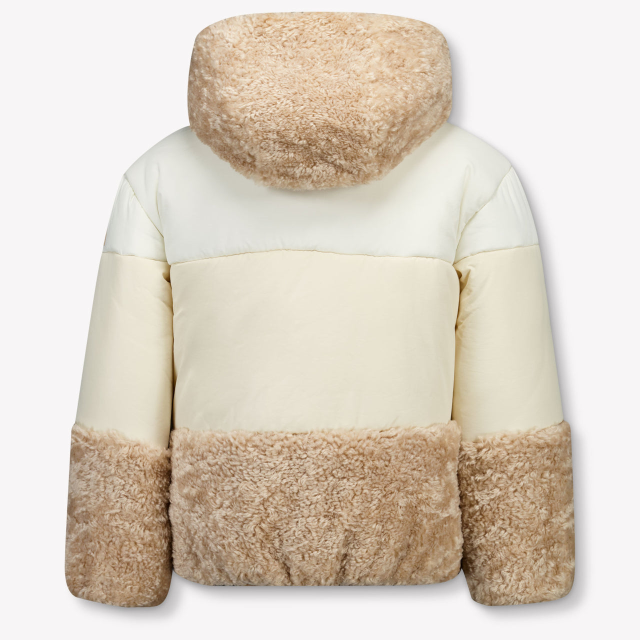 MonnaLisa Enfant Filles Veste d'hiver Beige