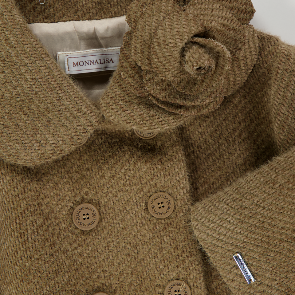 MonnaLisa Kinder Meisjes Tussenjas in Bruin