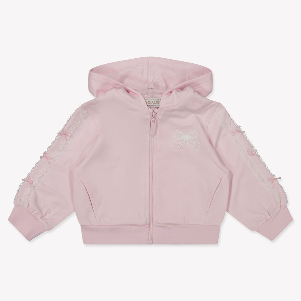 MonnaLisa Baby Meisjes Vest in Licht Roze