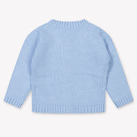 MonnaLisa Bébé Filles Gilet Bleu Clair