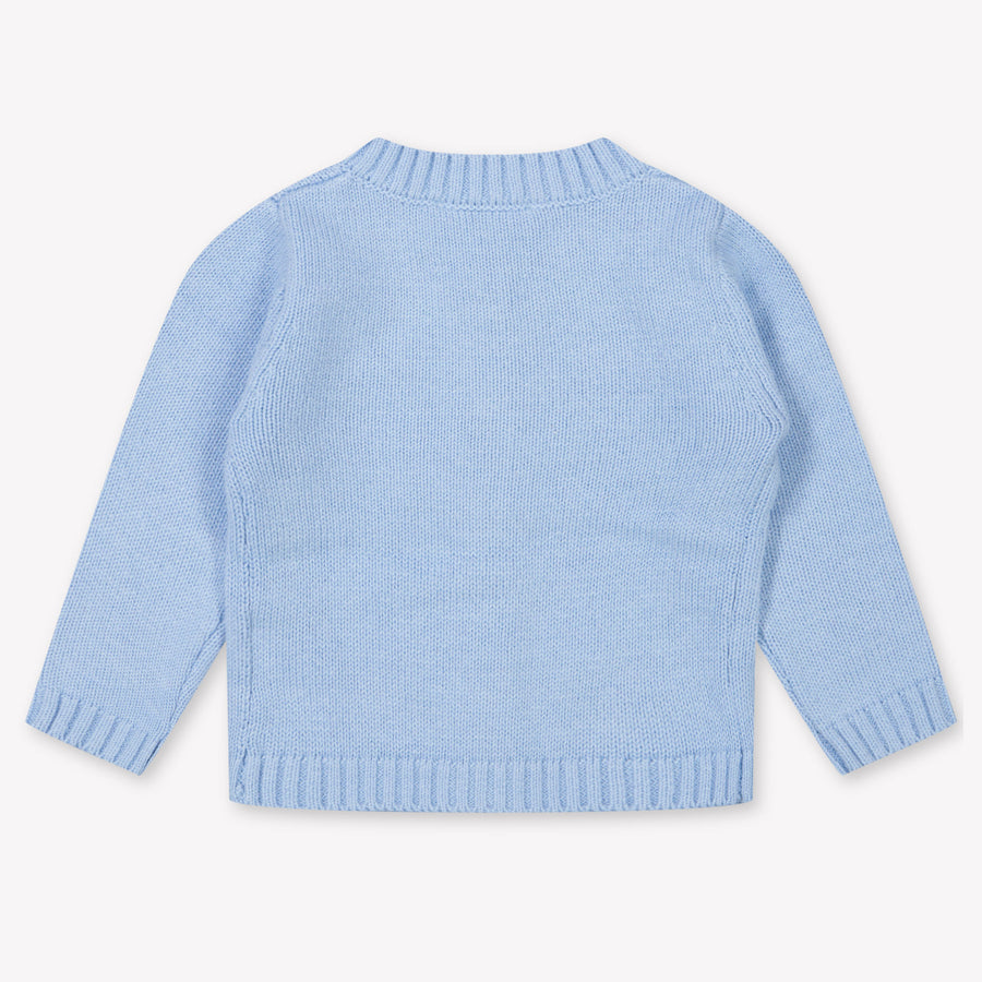 MonnaLisa Bébé Filles Gilet Bleu Clair