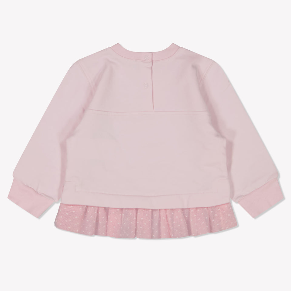 MonnaLisa Baby Mädchen Pullover Hellrosa