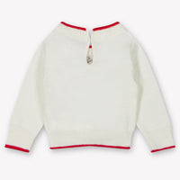 MonnaLisa Bébé Filles Pull dans le blanc off
