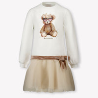 MonnaLisa Enfant Filles Robe Beige