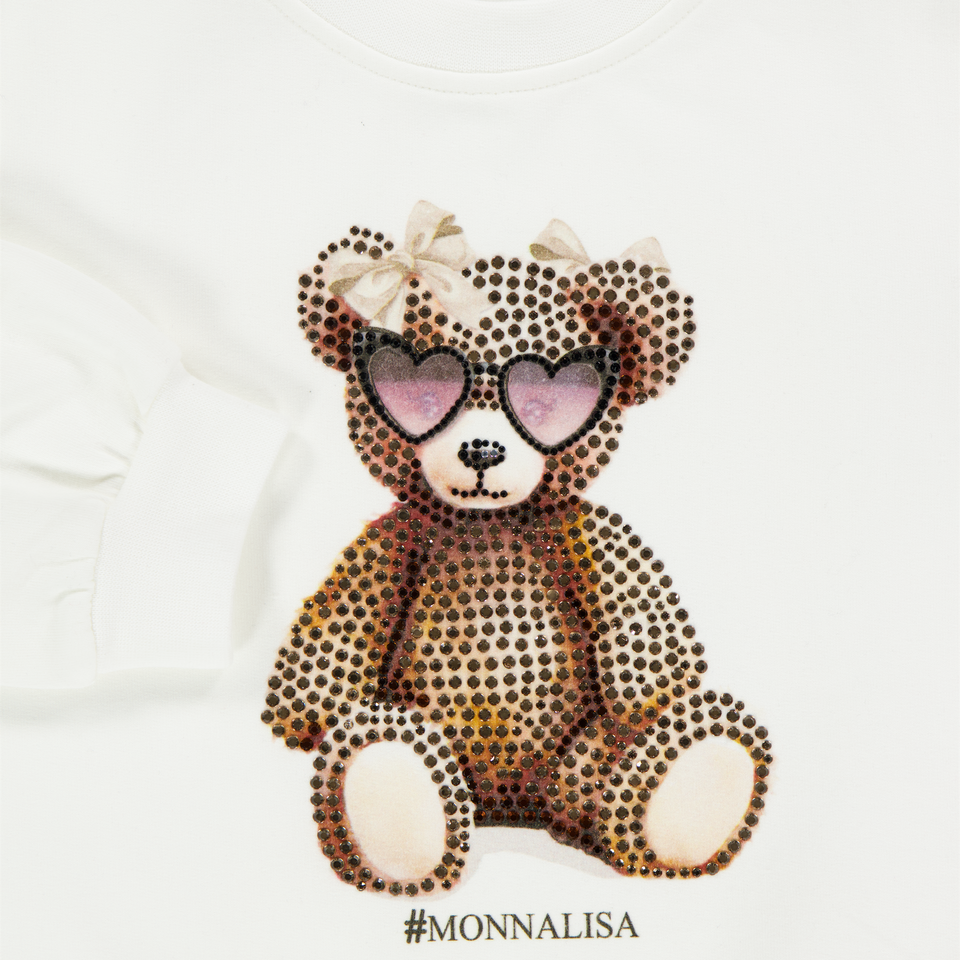 MonnaLisa Kinder Mädchen Kleid Beige