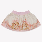 MonnaLisa Bambino Ragazze Gonna Rosa Chiaro