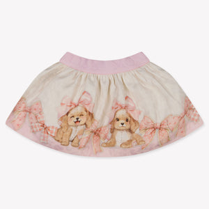 MonnaLisa Bébé Filles Jupe Rose Léger