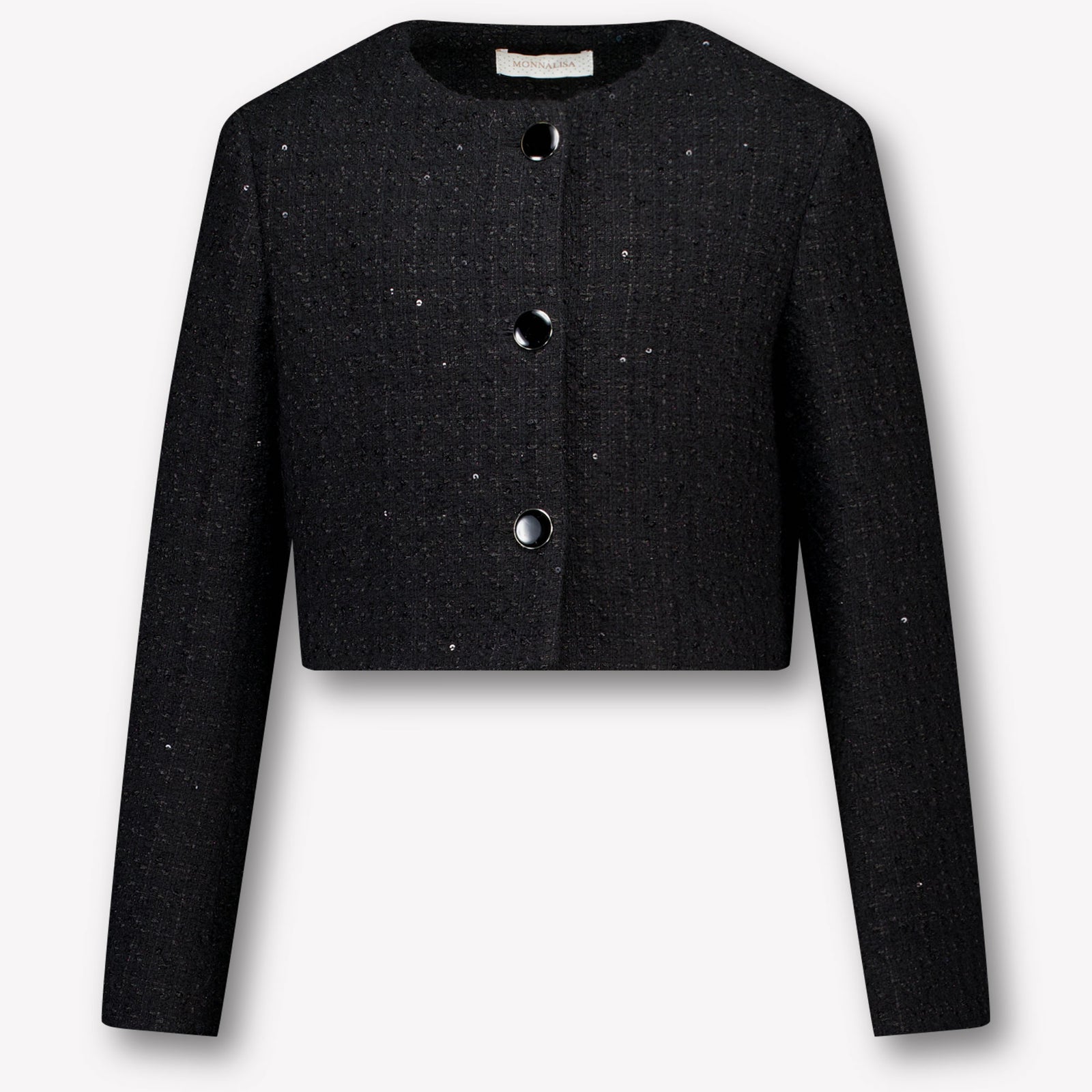 Monnalisa Kids Girls Jacket  Black