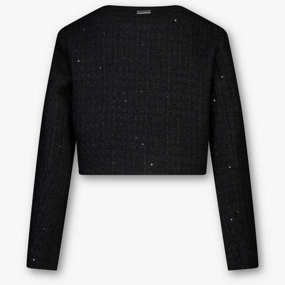 MonnaLisa Enfant Filles Veste Noir