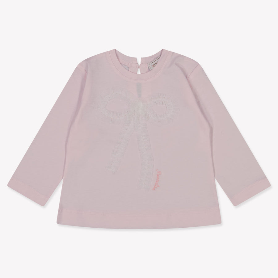 MonnaLisa Bébé Filles T-shirt Rose Léger