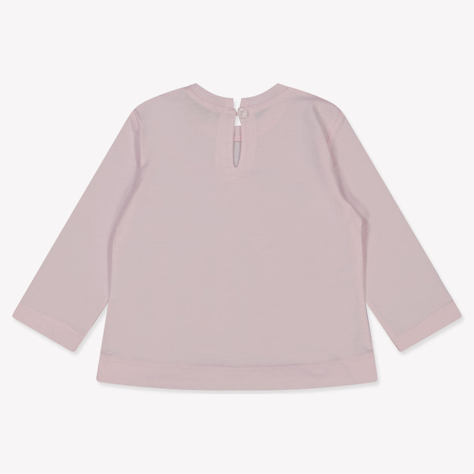 MonnaLisa Bébé Filles T-shirt Rose Léger