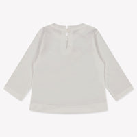 MonnaLisa Baby Mädchen T-Shirt Grauweiß