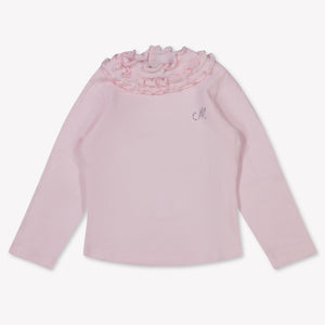 MonnaLisa Bébé Filles T-shirt Rose Léger