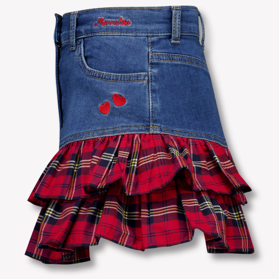MonnaLisa Enfant Filles Jupe en jean